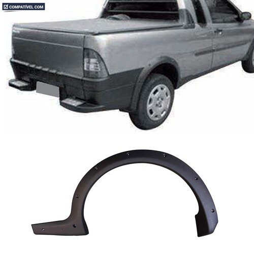 Moldura Strada Adventure Trekking Restyling 2005 a 2008 traseiro preto esquerdo - 3452 Moldura Strada Adventure Trekking Restyling 2005 a 2008 traseiro preto esquerdo - 3452