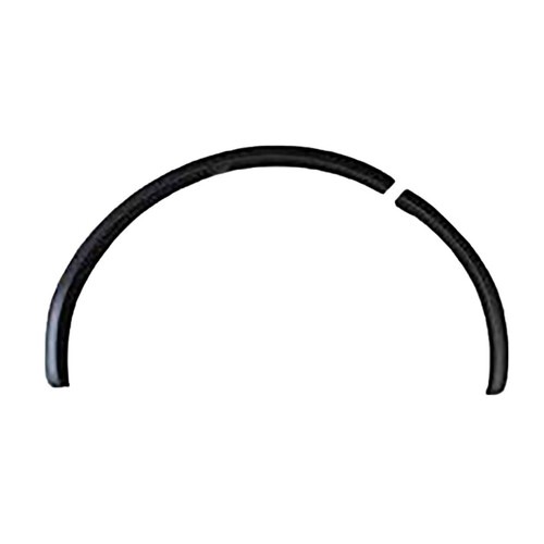 Moldura para Roda Ecosport 2003 a 2012 traseiro conjunto esquerdo preto - 2907