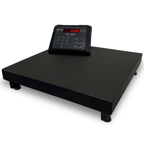 Balan�a digital a bateria com plataforma a�o carbono 150Kg x 100g - DPB  110V/220V