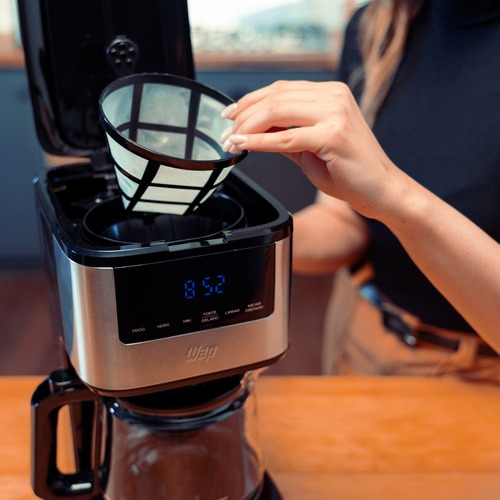 Cafeteira elétrica digital 900W timer programável 24H Prosdócimo - WCD1500 110V Cafeteira elétrica digital 900W timer programável 24H Prosdócimo - WCD1500 110V