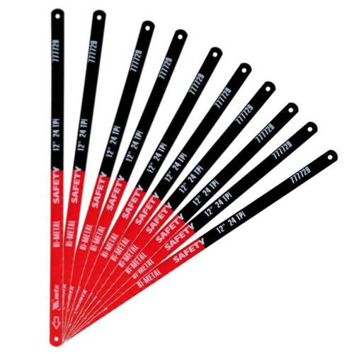 Kit 10 Lâminas de serra manual rígida 12 Kit 10 Lâminas de serra manual rígida 12