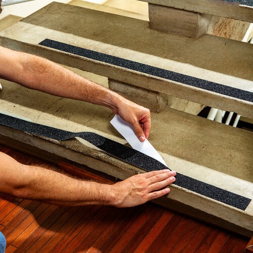 Fita adesiva antiderrapante transparente 50 mm x 5 m