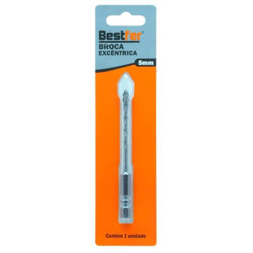 Broca excêntrica borda serrilhada com ponta cruzada 5 mm - BFH3510 Broca excêntrica borda serrilhada com ponta cruzada 5 mm - BFH3510