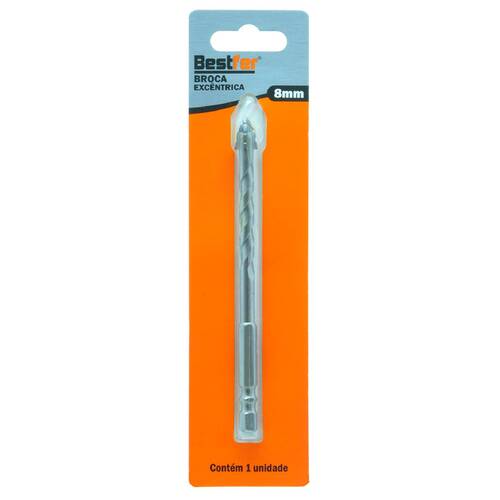 Broca excêntrica borda serrilhada com ponta cruzada 8 mm - BFH3512 Broca excêntrica borda serrilhada com ponta cruzada 8 mm - BFH3512