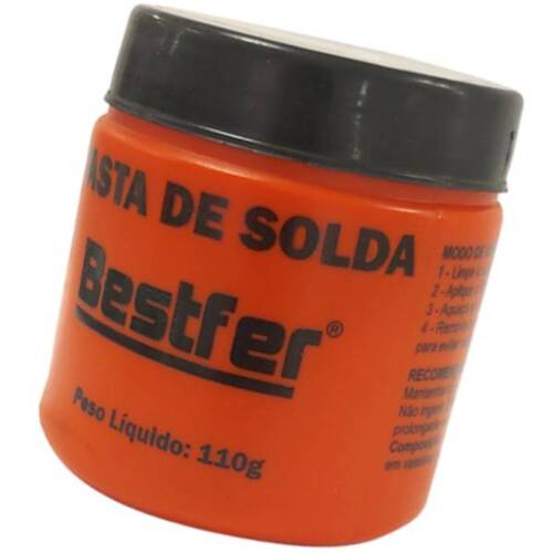Pasta para solda com estanho em fio 110g - BFH1573 Pasta para solda com estanho em fio 110g - BFH1573