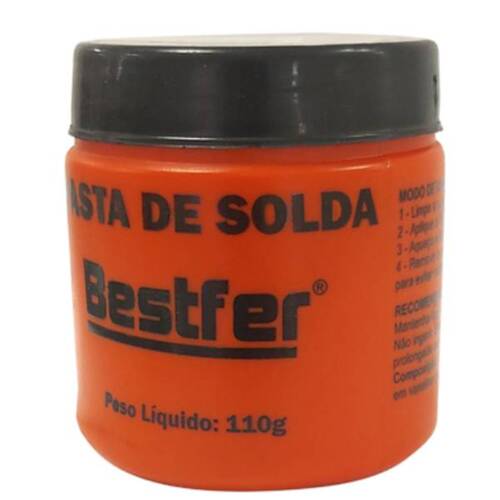 Pasta para solda com estanho em fio 110g - BFH1573 Pasta para solda com estanho em fio 110g - BFH1573