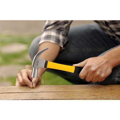 Martelo unha polido 23 mm com cabo de fibra Martelo unha polido 23 mm com cabo de fibra