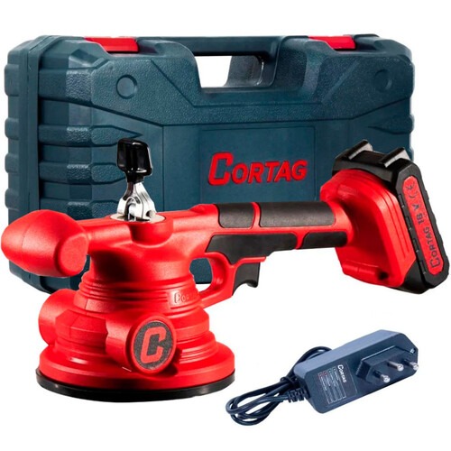 Máquina para assentar piso a bateria 18V com ventosa - MAC-100 110V/220V Máquina para assentar piso a bateria 18V com ventosa - MAC-100 110V/220V