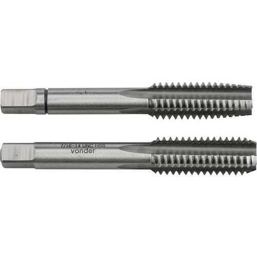 Macho manual de aço rápido 7/16 Macho manual de aço rápido 7/16