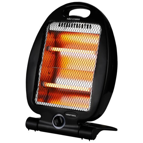 Aquecedor el�trico 800W quartzo 2 em 1 com 2 n�veis de aquecimento - AQ02I  110V