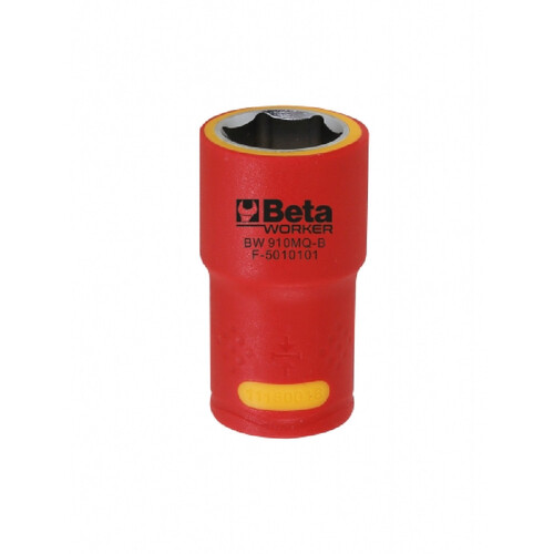 Soquete sextavado isolado 17 mm encaixe 3/8