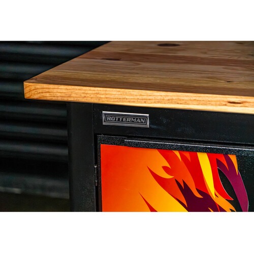 Bancada fechada com 3 portas FIRE - RLL-203