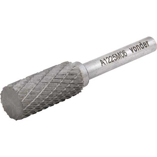 Lima rotativa cilíndrica 12 mm x 25 mm com haste - LAV0012 Lima rotativa cilíndrica 12 mm x 25 mm com haste - LAV0012