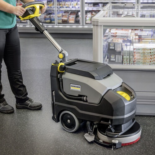 Lavadora Secadora de piso a bateria AGM 350 mm 15L - BD FIT  110V/220V