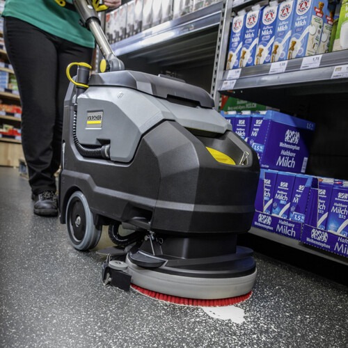 Lavadora Secadora de piso a bateria AGM 350 mm 15L - BD FIT  110V/220V