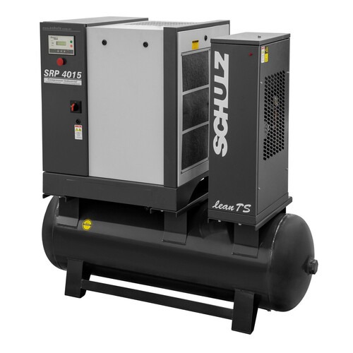 Compressor de ar de parafuso 15 hp 269,5L 11 bar - SRP 4015E LEAN TS