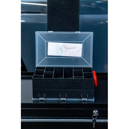 Organizador plástico com 12 compartimentos - Doublebox Organizador plástico com 12 compartimentos - Doublebox