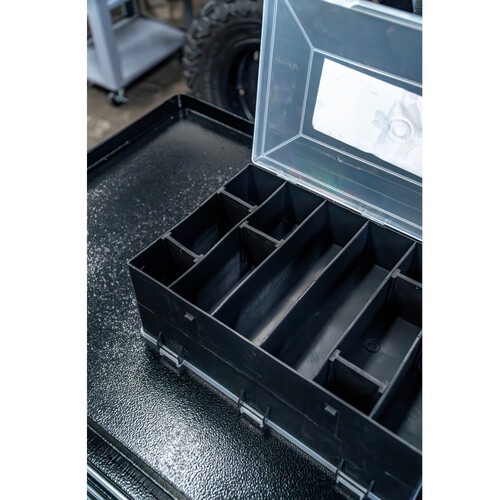 Organizador plástico com 12 compartimentos - Doublebox Organizador plástico com 12 compartimentos - Doublebox