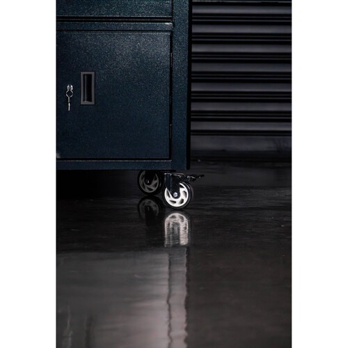 Carrinho para ferramentas com 3 gavetas e 2 portas 