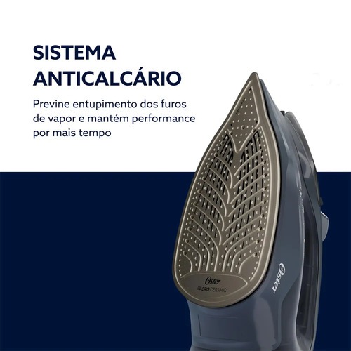 Ferro de passar a vapor 1600W Aeroceramic com vapor vertical - GCSTAC7002  110V