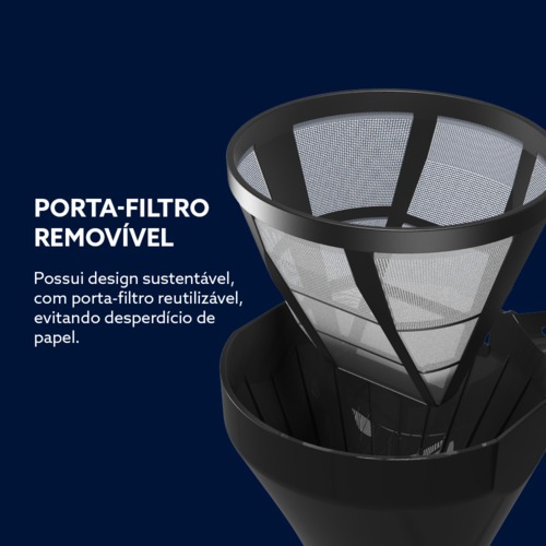 Cafeteira el�trica digital 900W timer program�vel - OCAF550  110V