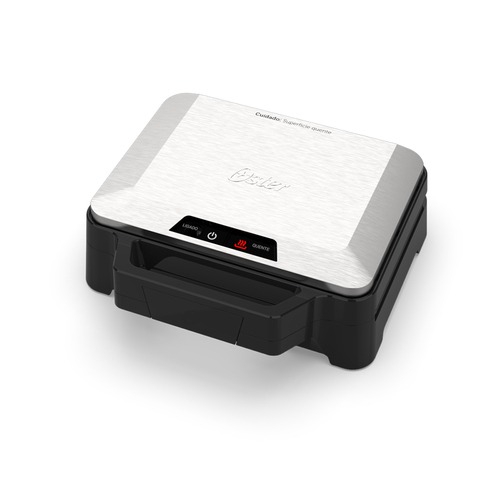 Sanduicheira Grill antiaderente 1000W Inox - OSAN500  110V
