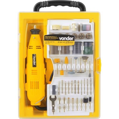 Micro ret�fica 115 Watts com 174 acess�rios - ARV 175  220V