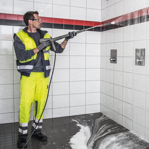 Lavadora de alta press�o 3625 libras com motor de 4 polos trif�sico 220V - HD 10/25-4 Super