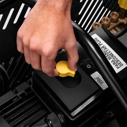 Lavadora de alta press�o 3625 libras com motor de 4 polos trif�sico 220V - HD 10/25-4 Super