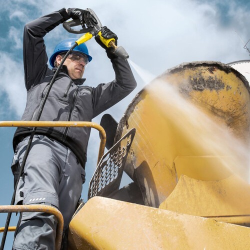 Lavadora de alta press�o 3625 libras com motor de 4 polos trif�sico 220V - HD 10/25-4 Super