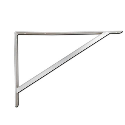 Cantoneira tipo m�o francesa 33 x 50 cm branco - BFH1533