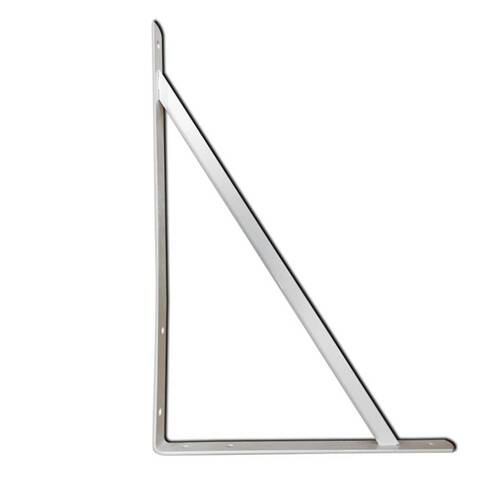 Cantoneira tipo m�o francesa 33 x 50 cm branco - BFH1533