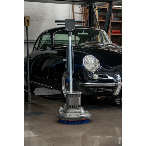 Enceradeira industrial 1/2 hp 350 mm com escova de nylon e suporte - CL350 PLUS 220V Enceradeira industrial 1/2 hp 350 mm com escova de nylon e suporte - CL350 PLUS 220V