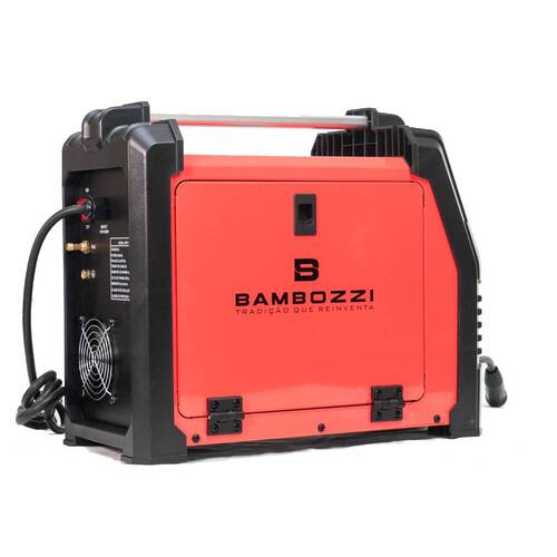 Inversora de solda multiprocesso 180A para Eletrodo Mig e Tig - MTE 180 Synergic 110V/220V Inversora de solda multiprocesso 180A para Eletrodo Mig e Tig - MTE 180 Synergic 110V/220V
