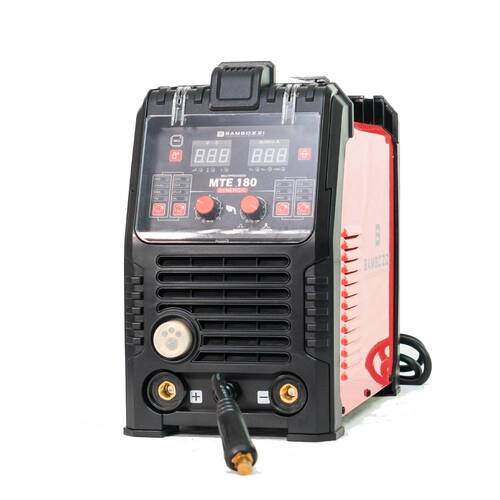 Inversora de solda multiprocesso 180A para Eletrodo Mig e Tig - MTE 180 Synergic 110V/220V Inversora de solda multiprocesso 180A para Eletrodo Mig e Tig - MTE 180 Synergic 110V/220V