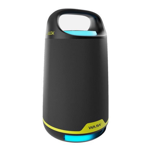 Caixa de som port�til 80W RMS Bluetooth com LED by Alock - BOOM 200  110V/220V