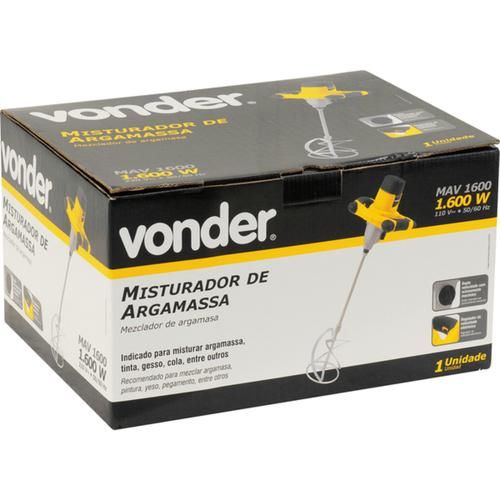 Misturador el�trico para argamassa 1.600 watts di�metro da l�mina de 160 mm  - MAV 1600  110V