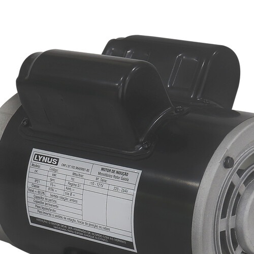 Motor elétrico 2hp 2 polos aberto monofásico - 56H 110V/220V Motor elétrico 2hp 2 polos aberto monofásico - 56H 110V/220V