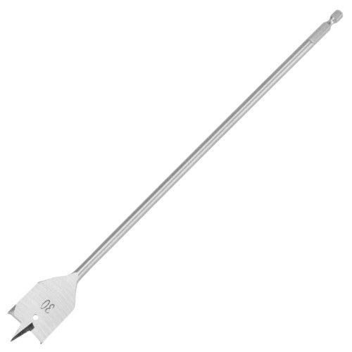 Broca chata longa para madeira 30 x 300 mm - 7040309 Broca chata longa para madeira 30 x 300 mm - 7040309