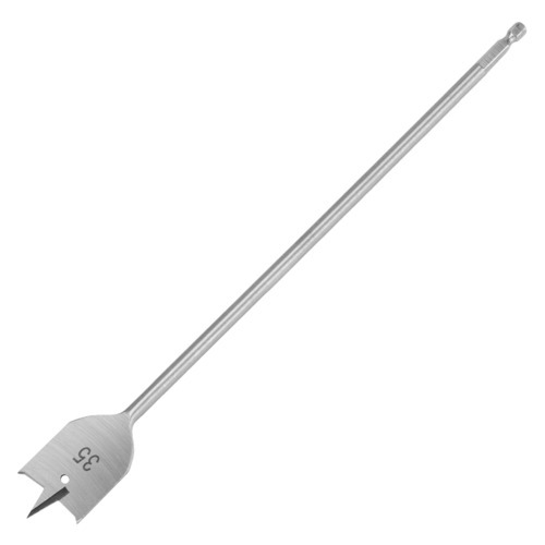 Broca chata longa para madeira 35 x 300 mm - 7040359 Broca chata longa para madeira 35 x 300 mm - 7040359