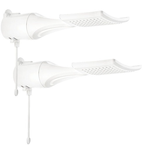 Kit 2 Chuveiros eletrônicos 5500 watts 110V - Loren Shower Kit 2 Chuveiros eletrônicos 5500 watts 110V - Loren Shower