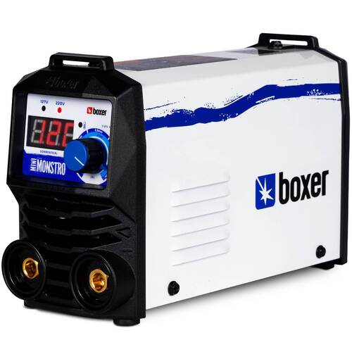 Inversora de solda 120A para Eletrodo revestido e Tig - Mini Monstro Inversora de solda 120A para Eletrodo revestido e Tig - Mini Monstro
