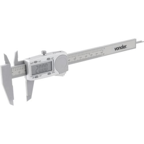 Paqu�metro digital em pl�stico de 0-150 mm - PD-153 