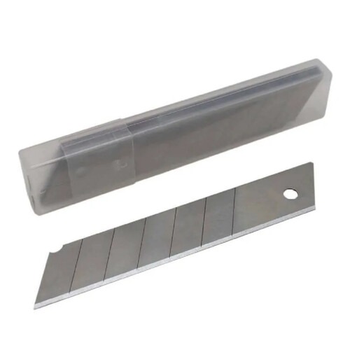 Lâmina para estilete 25 mm com 10 peças - BFH2835 Lâmina para estilete 25 mm com 10 peças - BFH2835