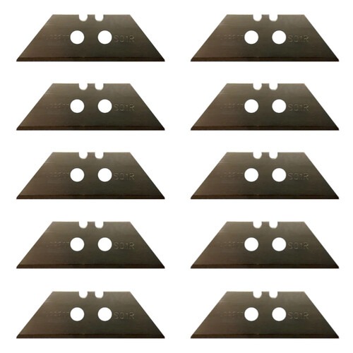 L�mina para estilete trapezoidal com 10 pe�as - KS01R