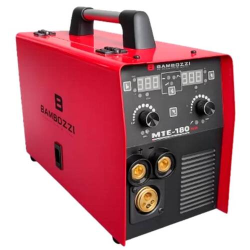 Inversora de solda multiprocesso 180A para Eletrodo Mig e Tig - MTE 180 Plus  110V/220V