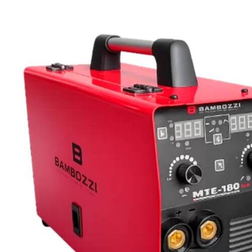 Inversora de solda multiprocesso 180A para Eletrodo Mig e Tig - MTE 180 Plus  110V/220V