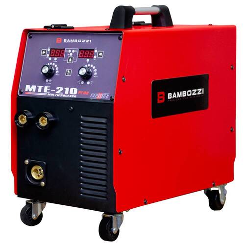 Inversora de solda multiprocesso 200A para Eletrodo e Mig - MTE-210  110V/220V