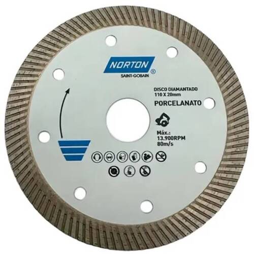 Disco diamantado turbo 110 mm para Mármore - Standard Disco diamantado turbo 110 mm para Mármore - Standard