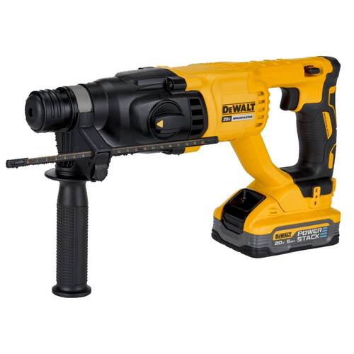 Martelete perfurador e rompedor a bateria 20V MAX 2,6J Brushless SDS Plus com 2 baterias - DCH133H2  110V/220V